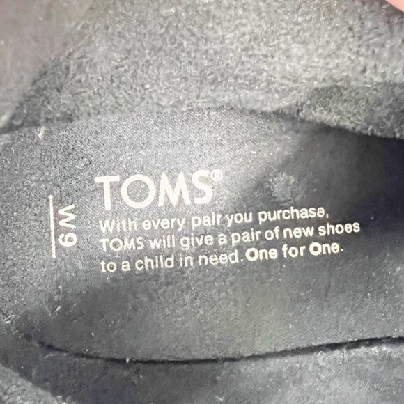 ✅ TOMS Carpe Diem Leather Ankle Heel Boots Size 9 - Picture 10 of 10